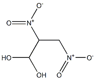 2,3-Dinitro-1,1-propanediol Structure