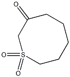 3-Oxothiacyclooctane 1,1-dioxide Structure