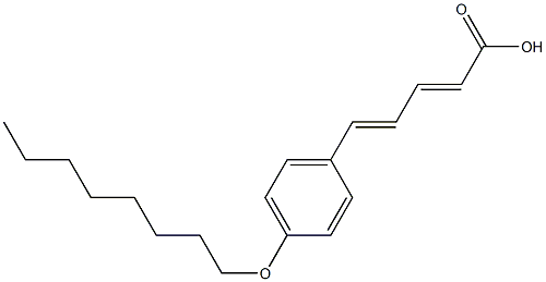 (2E,4E)-5-(p-Octyloxyphenyl)-2,4-pentadienoic acid