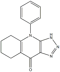 4-Phenyl-5,6,7,8-tetrahydro-3H-1,2,3-triazolo[4,5-b]quinolin-9(4H)-one Structure