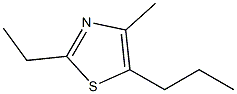 2-Ethyl-4-methyl-5-propylthiazole Struktur