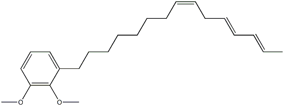  2,3-Dimethoxy-1-[(8Z,11E,13E)-8,11,13-pentadecatrienyl]benzene