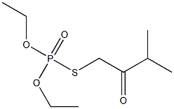 Thiophosphoric acid O,O-diethyl S-(3-methyl-2-oxobutyl) ester