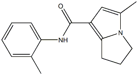 6,7-Dihydro-3-methyl-N-(2-methylphenyl)-5H-pyrrolizine-1-carboxamide