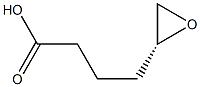 (R)-5,6-エポキシヘキサン酸 化学構造式