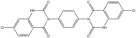 3,3'-(1,4-Phenylene)bis[7-chloroquinazoline-2,4(1H,3H)-dione]