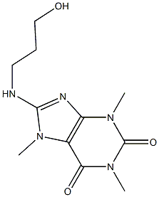 3,7-Dihydro-8-[(3-hydroxypropyl)amino]-1,3,7-trimethyl-1H-purine-2,6-dione