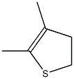 4,5-Dihydro-2,3-dimethylthiophene Struktur