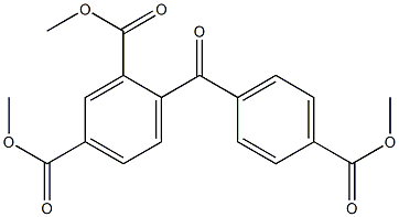 4-[p-(Methoxycarbonyl)benzoyl]isophthalic acid dimethyl ester