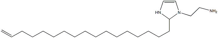 1-(2-Aminoethyl)-2-(16-heptadecenyl)-4-imidazoline Structure