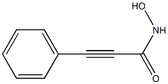 N-Hydroxy-3-phenylpropiolamide Structure