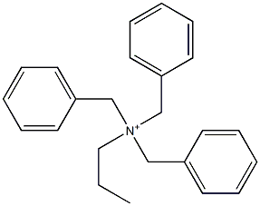 Propyltribenzylaminium