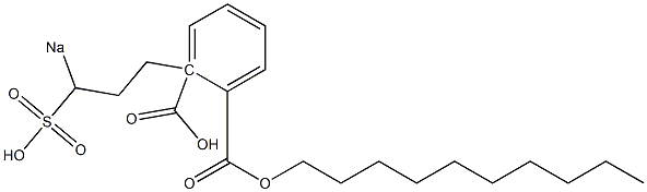 Phthalic acid 1-decyl 2-(3-sodiosulfopropyl) ester|