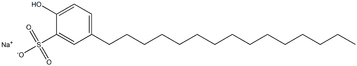 2-Hydroxy-5-pentadecylbenzenesulfonic acid sodium salt