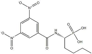 3,5-Dinitro-N-[(1R)-1-phosphonopentyl]benzamide