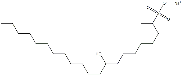  9-Hydroxyhenicosane-2-sulfonic acid sodium salt