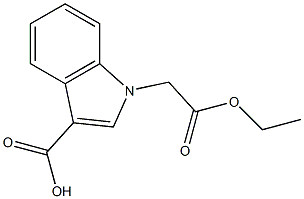 1-(2-Ethoxy-2-oxoethyl)-1H-indole-3-carboxylic acid