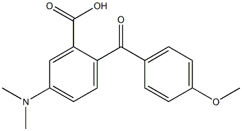 2-(4-Methoxybenzoyl)-5-(dimethylamino)benzoic acid