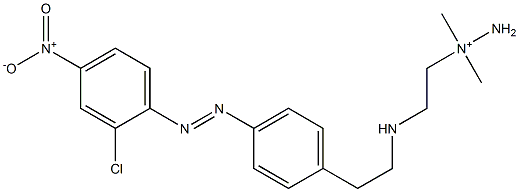 1-[2-[2-[4-[(2-Chloro-4-nitrophenyl)azo]phenyl]ethylamino]ethyl]-1,1-dimethylhydrazinium