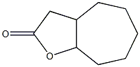 Octahydro-2H-cyclohepta[b]furan-2-one 结构式