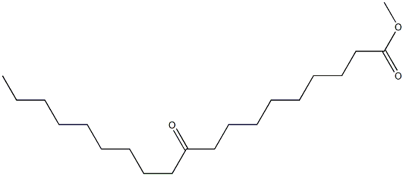 10-Oxononadecanoic acid methyl ester,,结构式