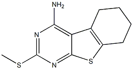  4-Amino-5,6,7,8-tetrahydro-2-methylthio[1]benzothieno[2,3-d]pyrimidine