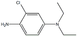 2-クロロ-N',N'-ジエチル-1,4-ベンゼンジアミン 化学構造式