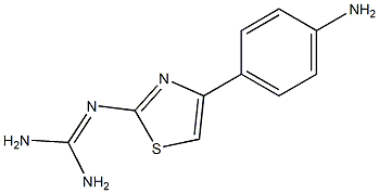 2-[4-(4-Aminophenyl)thiazole-2-yl]guanidine|