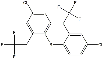 (2,2,2-Trifluoroethyl)(4-chlorophenyl) sulfide,,结构式