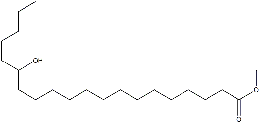15-Hydroxyicosanoic acid methyl ester,,结构式