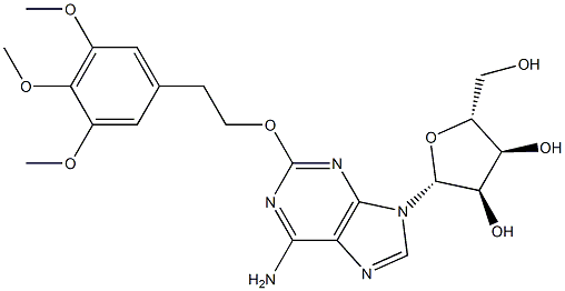 2-[2-(3,4,5-Trimethoxyphenyl)ethoxy]adenosine