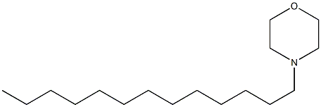 4-Tridecylmorpholine 结构式