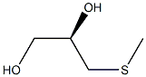 [R,(-)]-3-(Methylthio)-1,2-propanediol 结构式