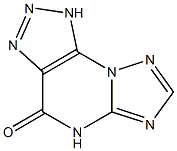 1H-1,2,3-Triazolo[4,5-e][1,2,4]triazolo[1,5-a]pyrimidin-4(5H)-one,,结构式