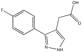 3-(4-Fluorophenyl)-1H-pyrazole-4-acetic acid