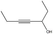 3-Heptyn-5-ol,,结构式