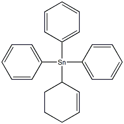 Triphenyl(2-cyclohexenyl)stannane