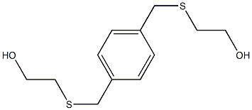 2,2'-[1,4-Phenylenebis(methylenethio)]bis(ethanol) Structure
