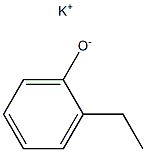 Potassium o-ethylphenolate 结构式