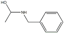 N-ベンジル-N-(1-ヒドロキシエチル)アミン 化学構造式