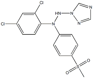  1-(1H-1,2,4-Triazol-1-yl)-2-[4-(methylsulfonyl)phenyl]-2-(2,4-dichlorophenyl)hydrazine