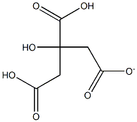 Citric acidanion