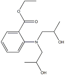 2-[Bis(2-hydroxypropyl)amino]benzoic acid ethyl ester