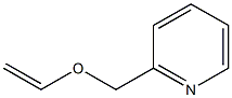 2-[(Vinyloxy)methyl]pyridine 结构式