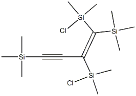  (E)-1,4-Bis(trimethylsilyl)-1,2-bis(chlorodimethylsilyl)-1-buten-3-yne