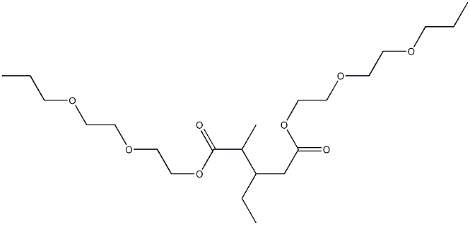 3-Ethyl-4-methylglutaric acid bis[2-(2-propoxyethoxy)ethyl] ester