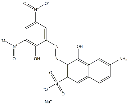  6-Amino-4-hydroxy-3-(2-hydroxy-3,5-dinitrophenylazo)-2-naphthalenesulfonic acid sodium salt