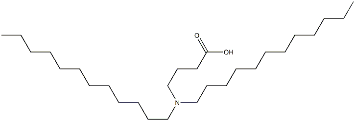 4-(Didodecylamino)butyric acid 结构式