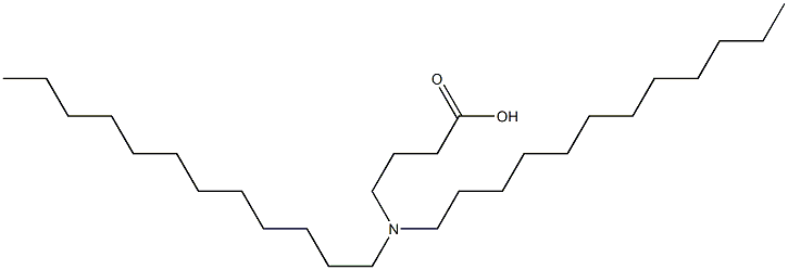 4-(Didodecylamino)butyric acid Structure