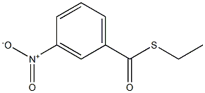 3-Nitrothiobenzoic acid S-ethyl ester,,结构式